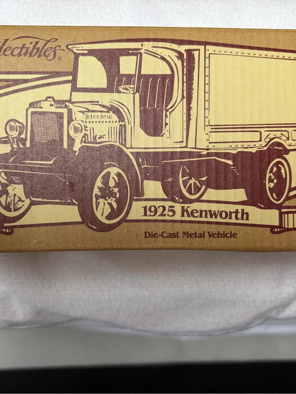 Worth Red and Black 1925 Style Die-Cast Provisions Truck